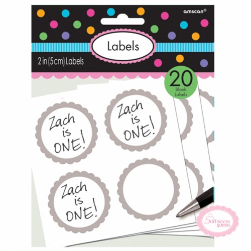 Etiquetas Autocolantes Prateado